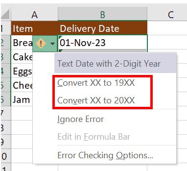 Convert dates stored as text to dates .